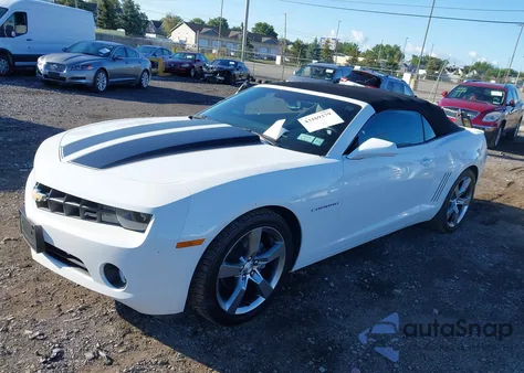 2012 Chevrolet Camaro 2Lt z USA, uszkodzony, nr VIN 2G1FC3D33C9208836